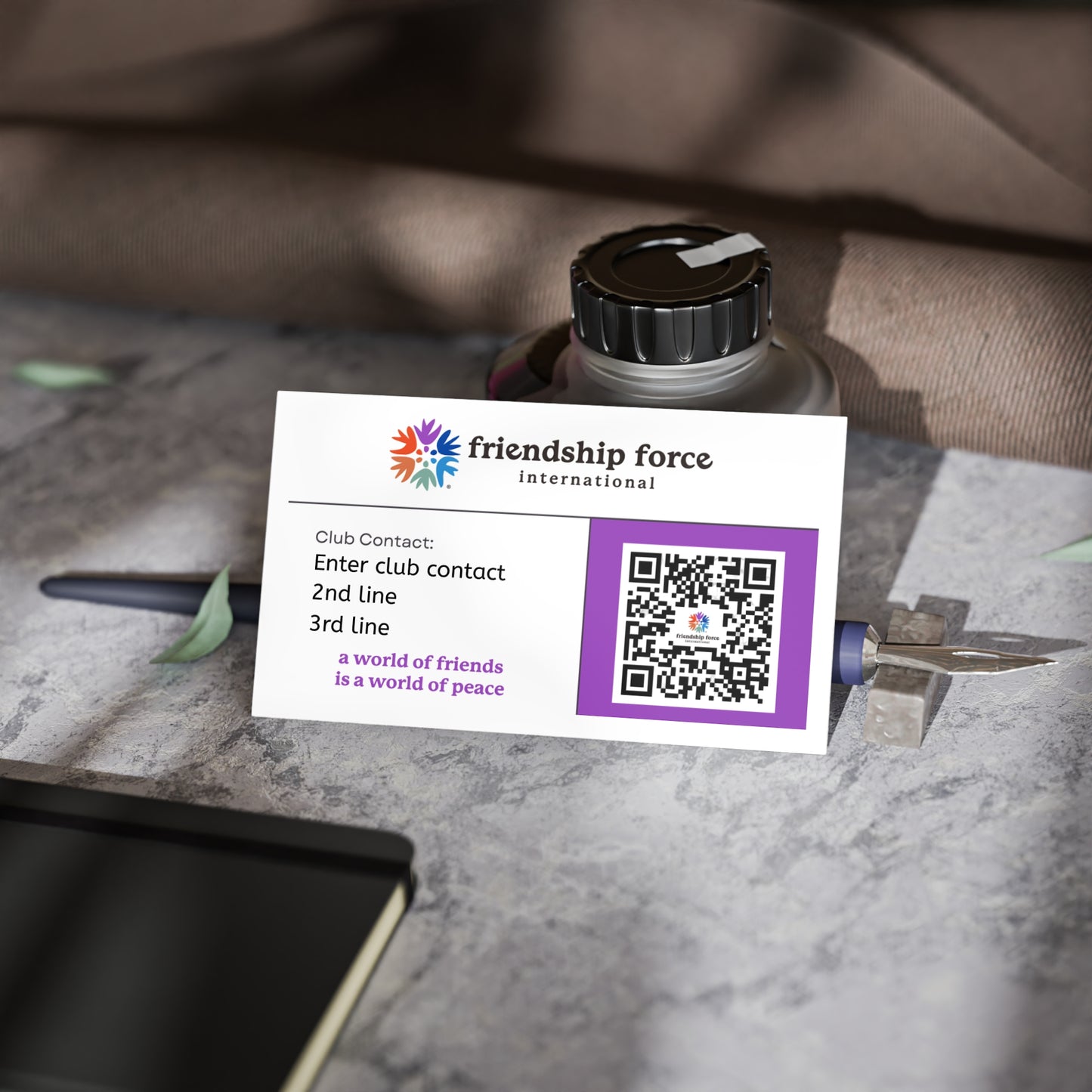 Friendship Force Business Cards