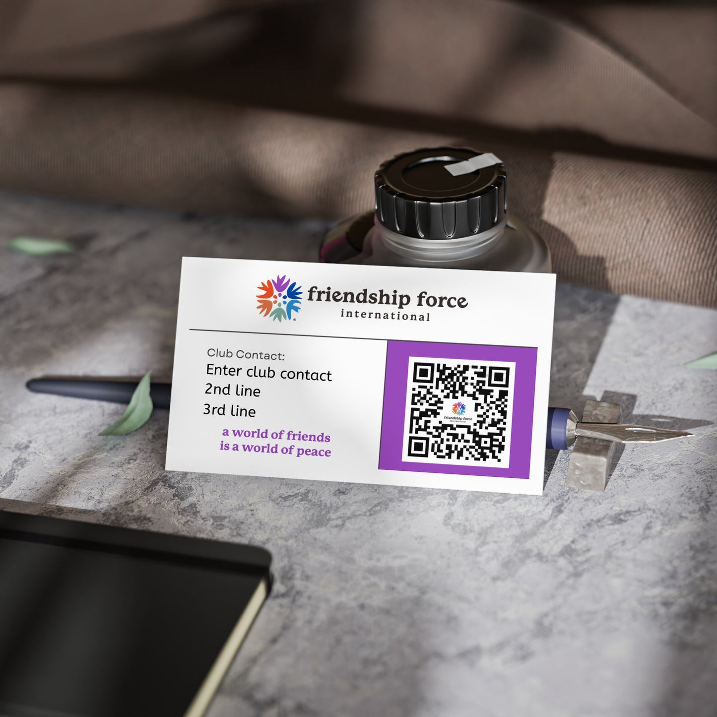 Friendship Force Business Cards